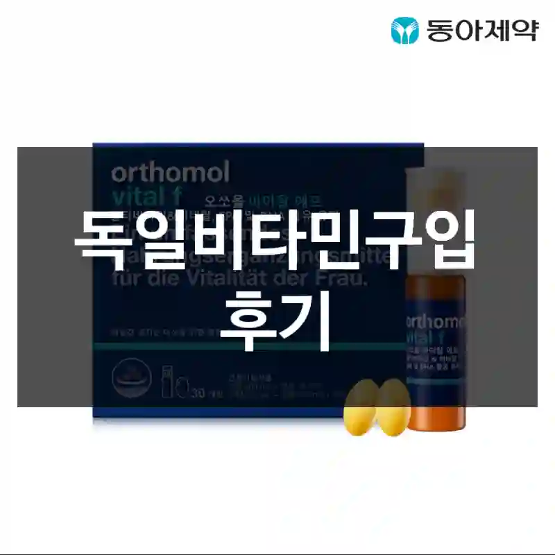 독일비타민구입 후기