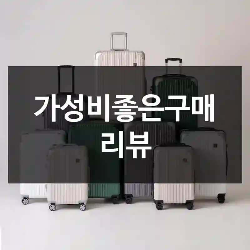 가성비좋은구매 리뷰