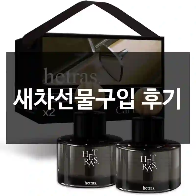 새차선물구입 후기