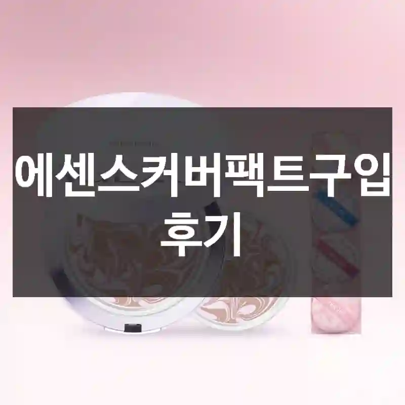 에센스커버팩트구입 후기