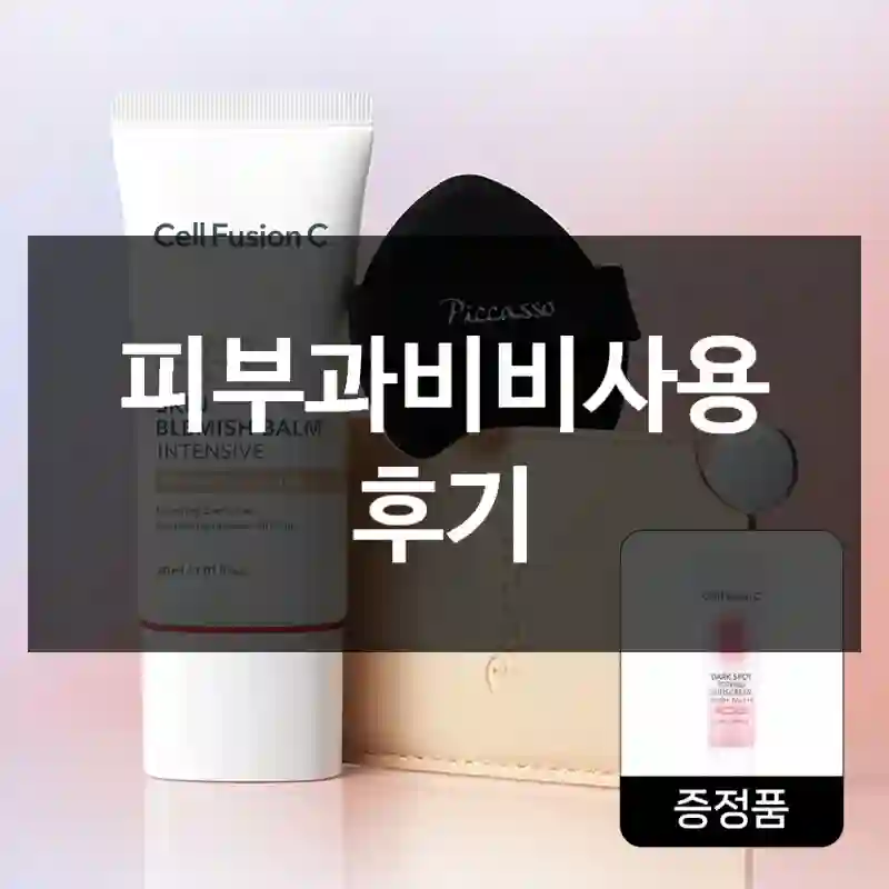 피부과비비사용 후기