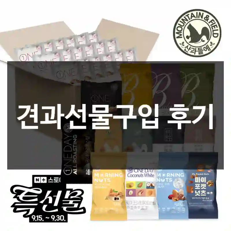 견과선물구입 후기