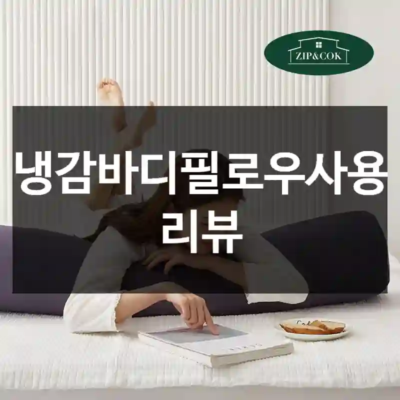 냉감바디필로우사용 리뷰